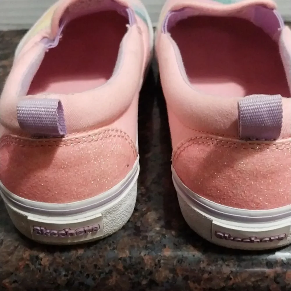 SKETCHERS RAINBOW SNEAKERS.. SIZE 3